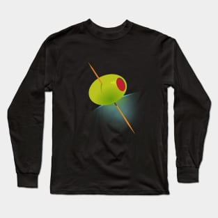 Olive on the edge Long Sleeve T-Shirt